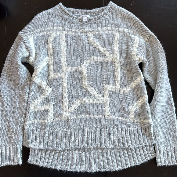 Caslon sweater with pattern size small - Picture 1 of 4